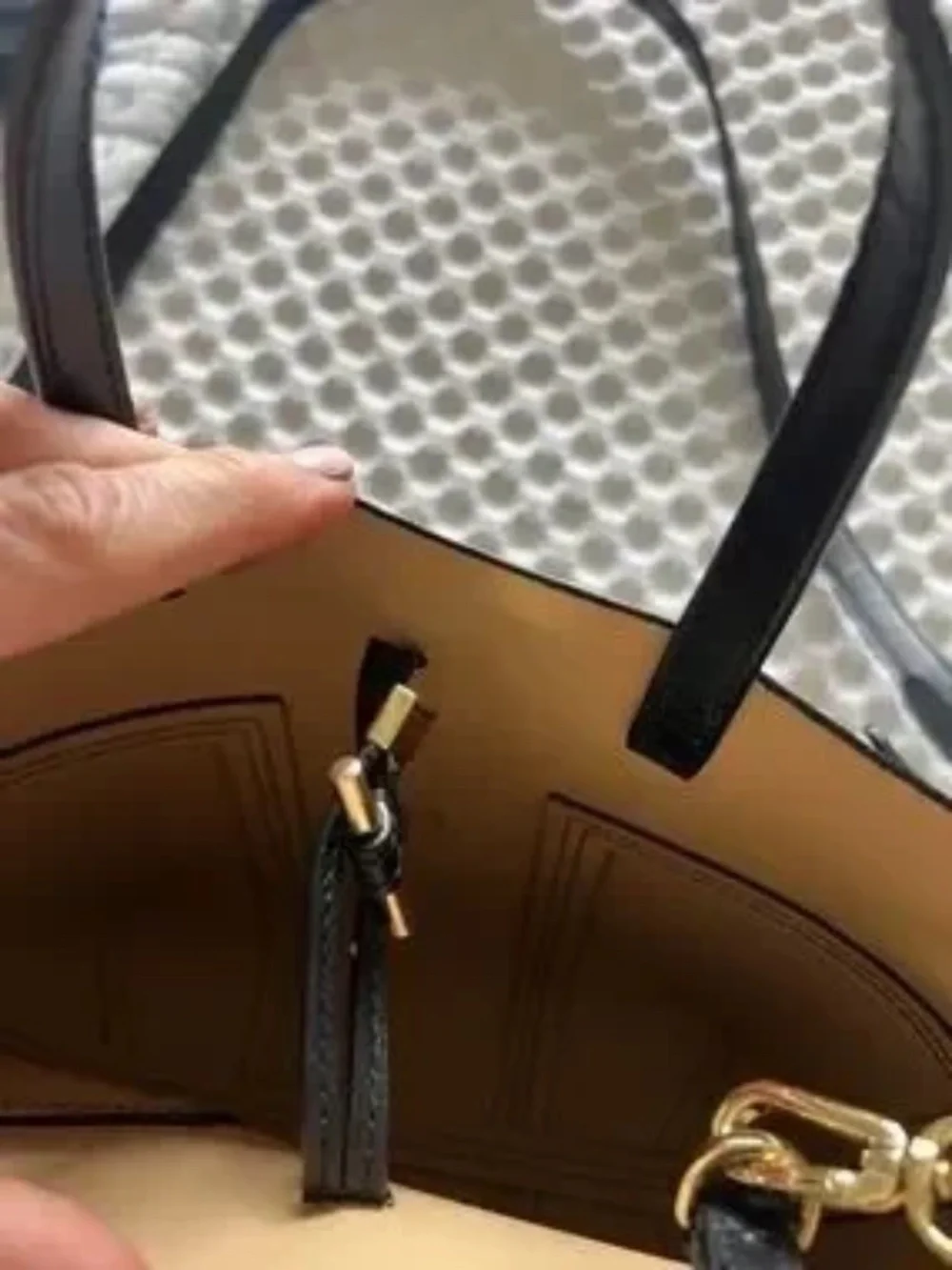 Tory Burch Block-T Small Shoulder Bag/convertible to handbag